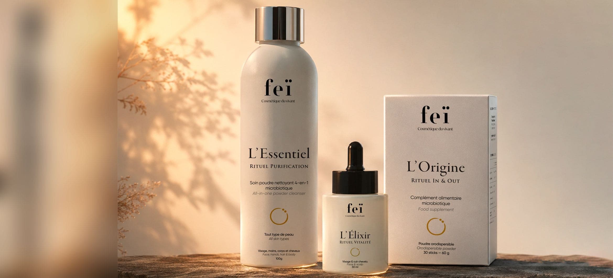 La Cure Feï : L'Essentiel, L'Élixir et L'Origine réunis sur la pierre