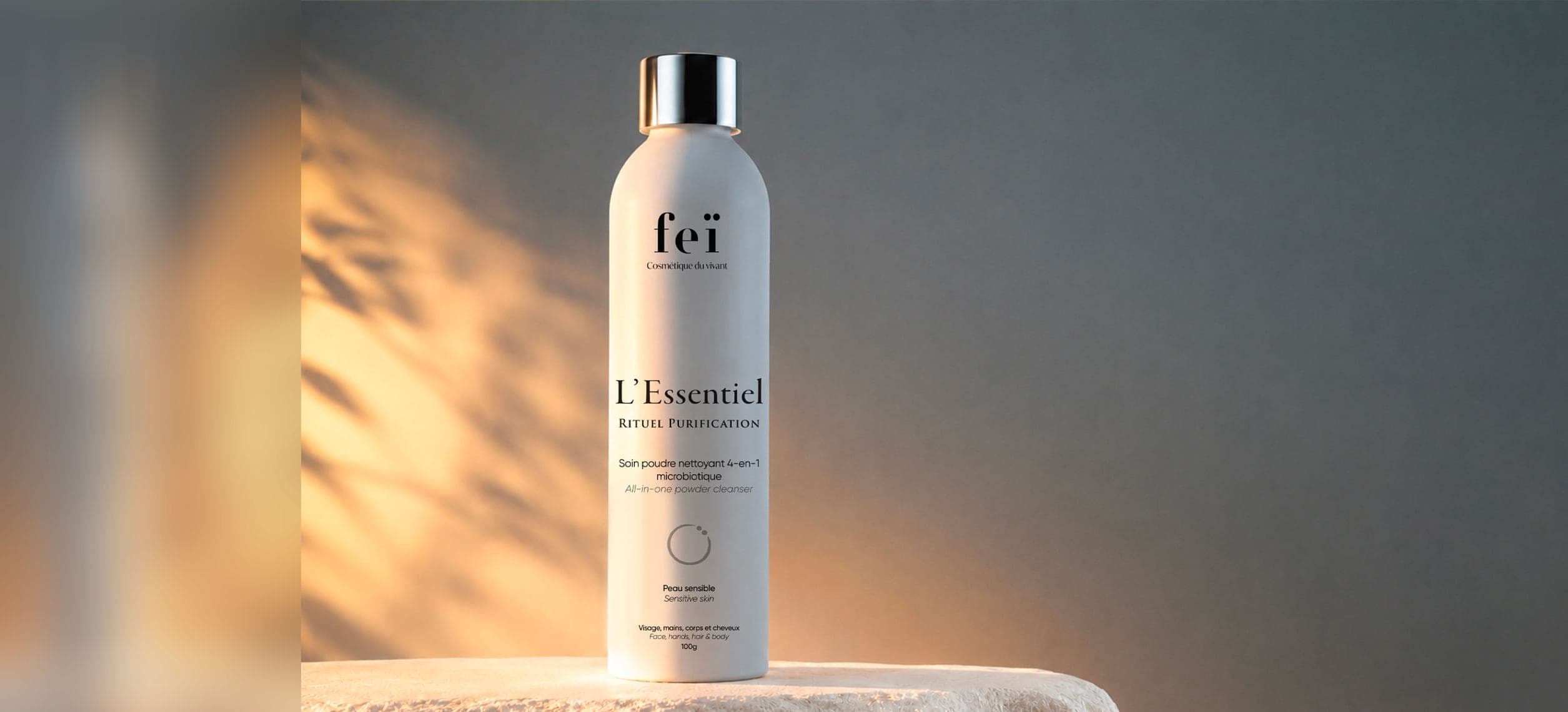 Flacon L'Essentiel Rituel Purification, variante Peau sensible
